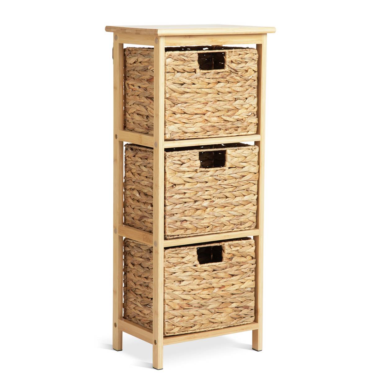 Habitat Bamboo 3 Drawer Bathroom Storage Unit - Natural – GED Outlet