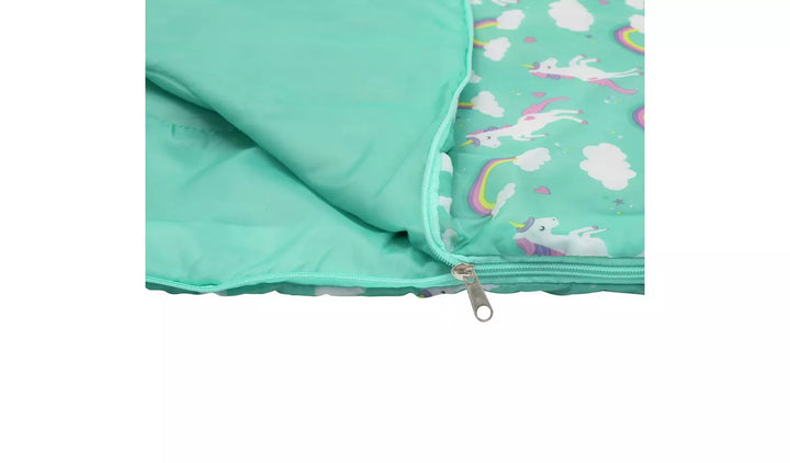 Pro Action Unicorn Kids 200GSM Envelope Sleeping Bag