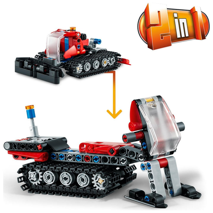 LEGO Technic Snow Groomer 2in1 Vehicle Snowmobile Set 42148
