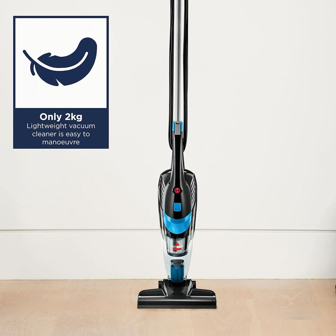 Bissell 2024E Featherweight Bagless Upright Vacuum Cleaner - Black & Blue