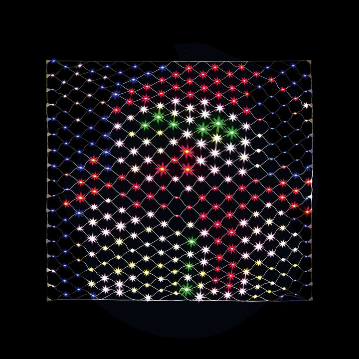 Premier 1.2m x 1.3m Snowman Design Outdoor Net Light 320 LEDs