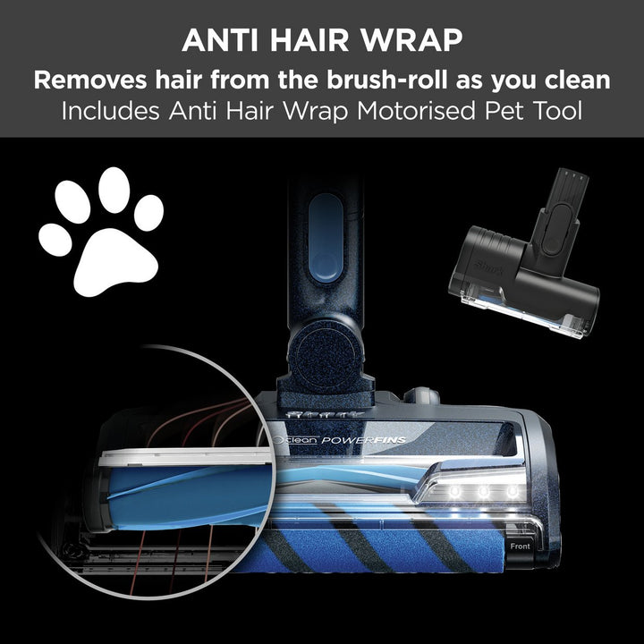 Shark Anti Hair Wrap Cordless Pet Vacuum (Double Battery) IZ320UKT