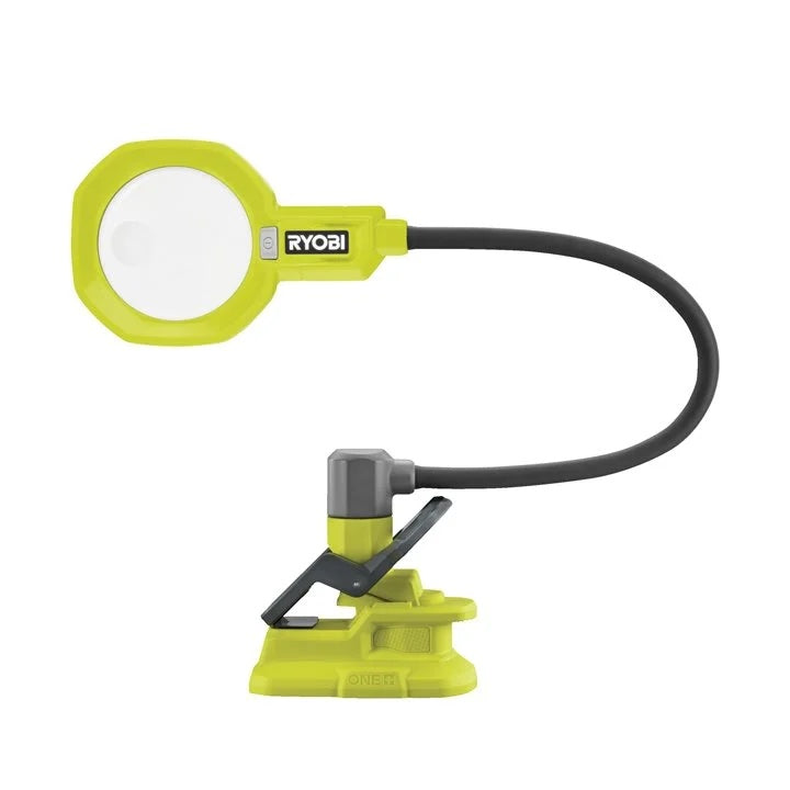 Ryobi RML18-0 18V ONE+ Cordless Magnifying Clamp Light (Bare Tool)