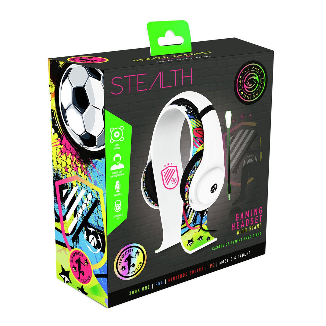 STEALTH FIFA XP-Street Xbox, PS5/PS4, Switch Headset & Stand