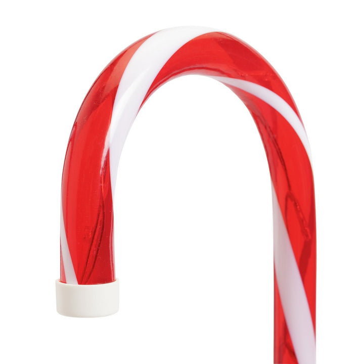 Habitat Pack of 4 Candy Cane Path Finder Lights Outdoor Christmas Decoration - Red & White