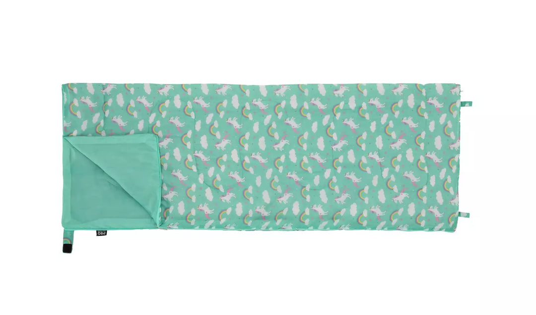 Pro Action Unicorn Kids 200GSM Envelope Sleeping Bag