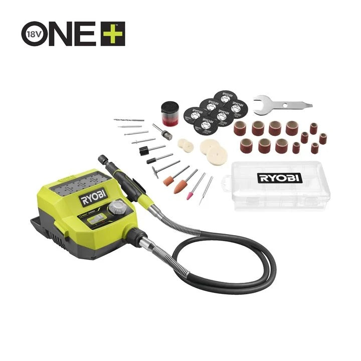 Ryobi RRTS18-0A35 18V ONE+™ Rotary Tool Station, with 35 accessories
