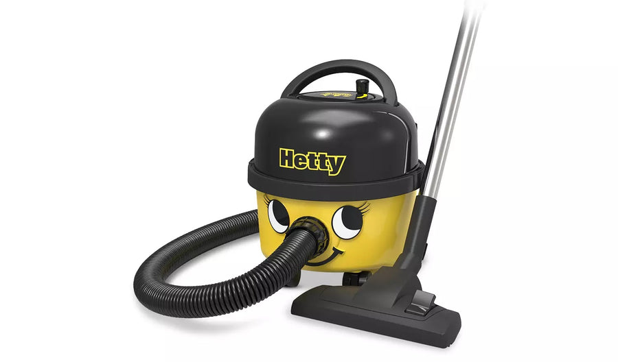 Numatic Hetty HET160-11 Corded Bagged Cylinder Vacuum Cleaner - Yellow