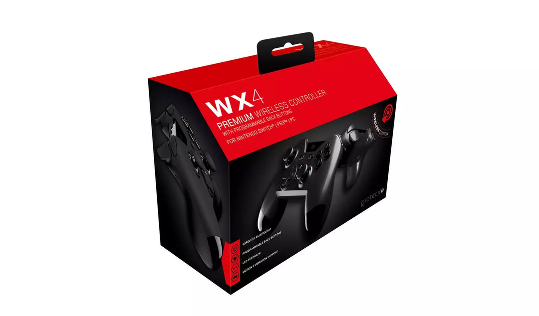 Gioteck WX4 Nintendo Switch Wireless Controller - Black