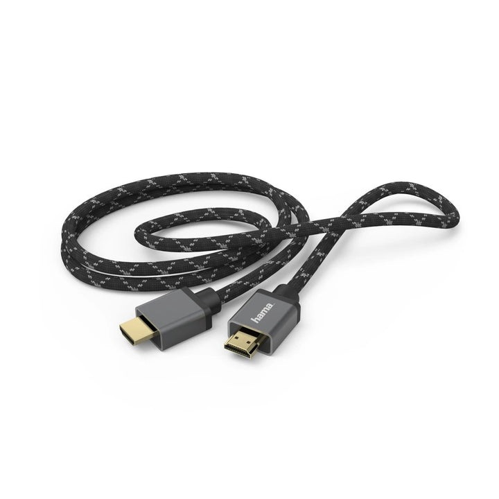 Hama Ultra High Speed HDMI™ Cable, Certified, Plug - Plug, 8K, alu, 1.0 m HDMI™-Cable