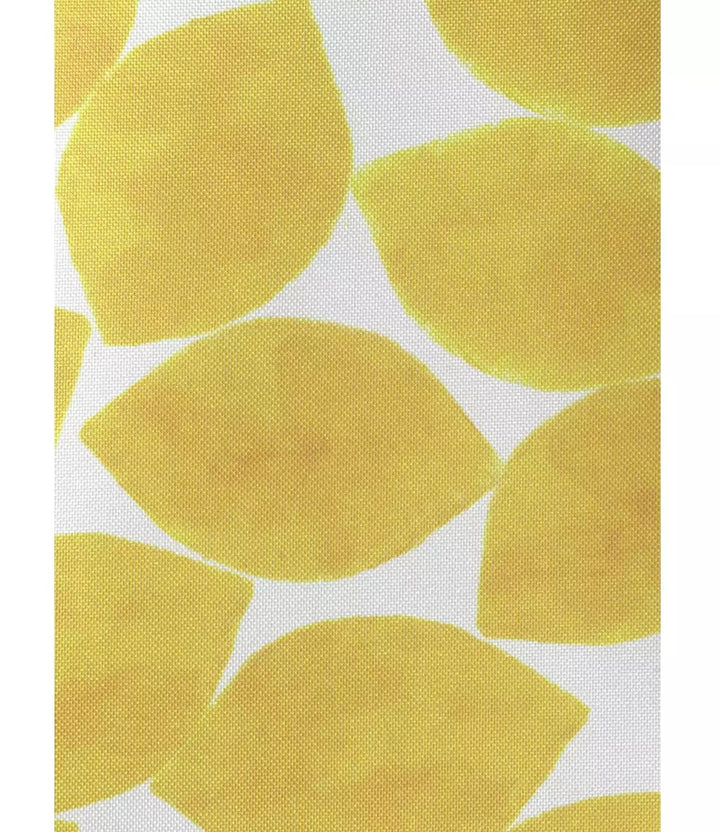 Habitat Lemons Folding Metal Sun Lounger - Yellow