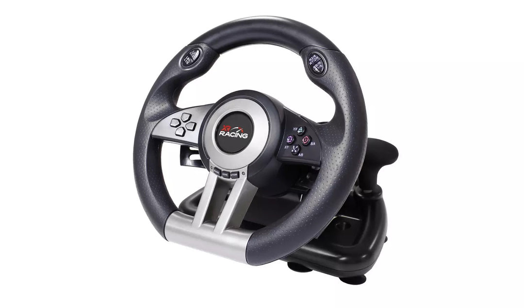 X Rocker XR Steering Wheel for Xbox One, PS4, Switch