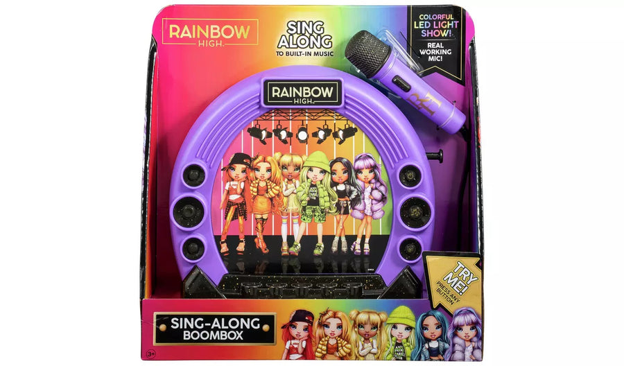 eKids Rainbow High Sing-A-Long Boombox
