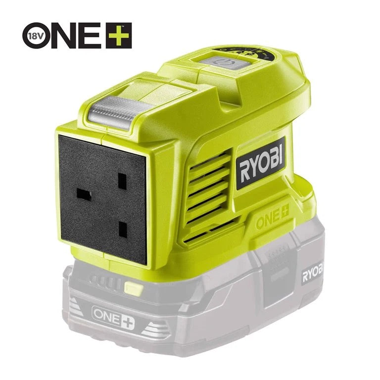 Ryobi Akku-Wechselrichter 18 V ONE Solarmodulkompatibel 150 W ohne Akku