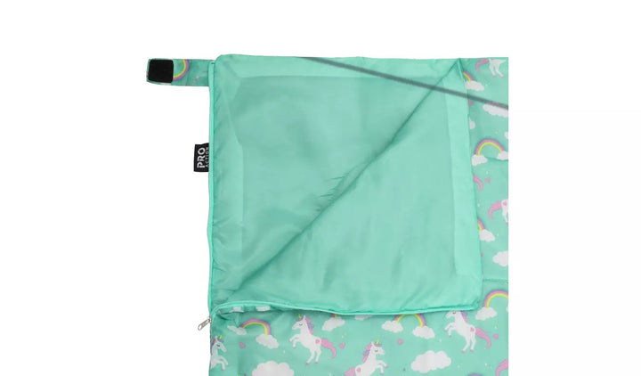Pro Action Unicorn Kids 200GSM Envelope Sleeping Bag
