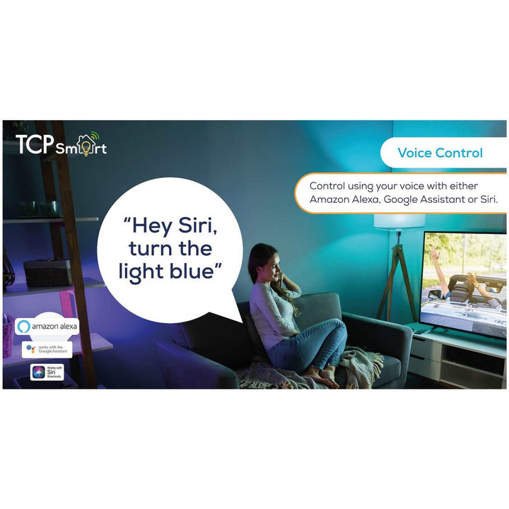 TCP Smart LED RGB+CCT Classic Bulb 3 Pack