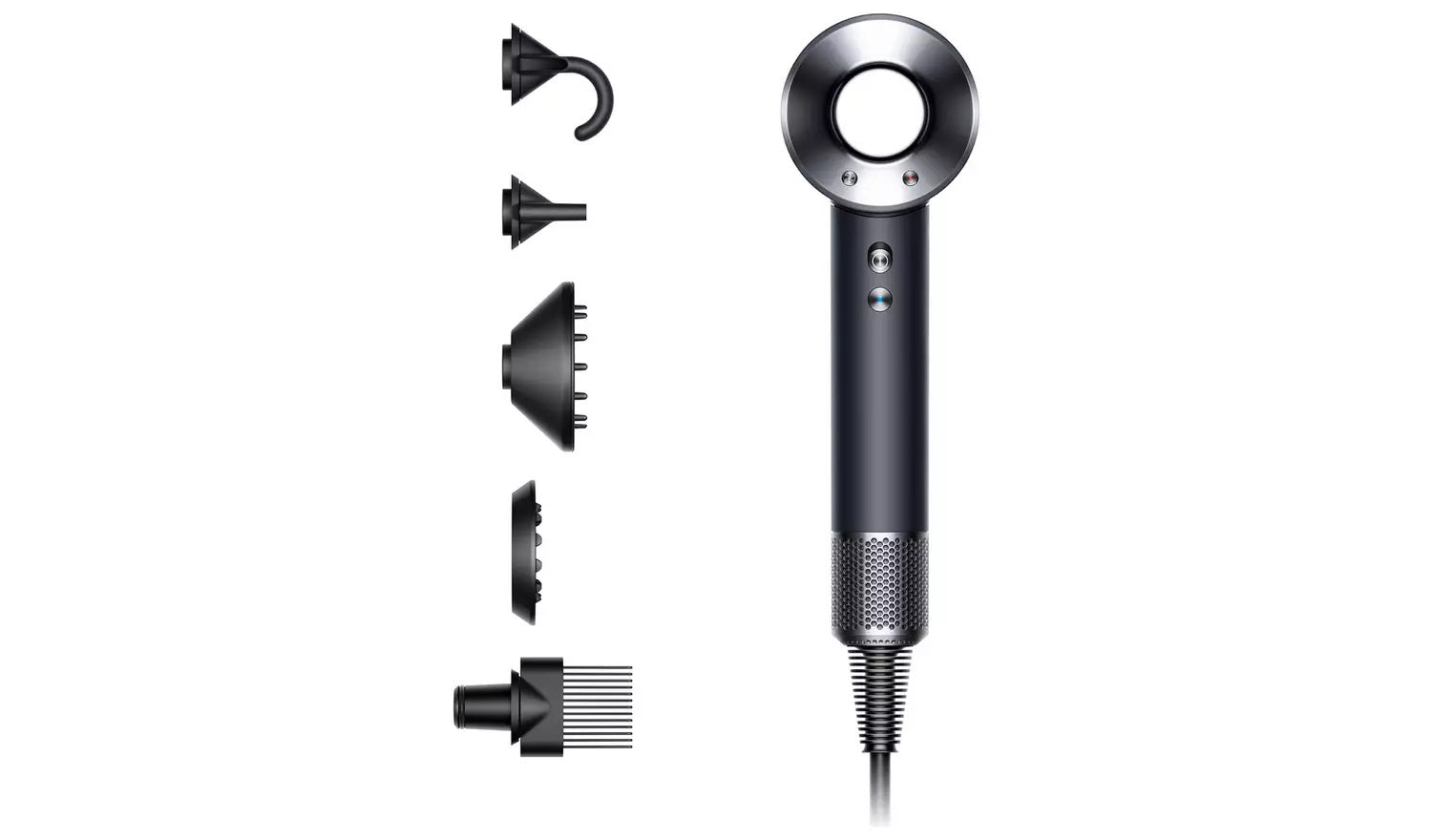 Dyson Supersonic Hair Dryer Black / Nickel GED Outlet
