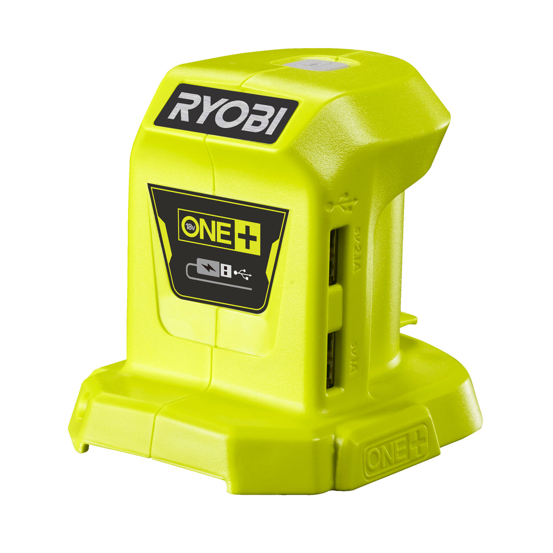 Ryobi R18USB-0 18V ONE+ Cordless Portable USB Charger (Bare Tool)