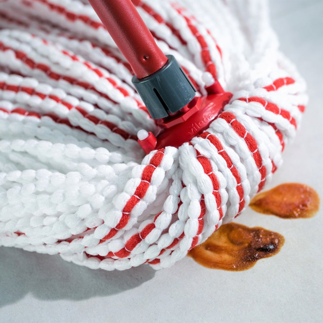 Vileda 10 Litre Microfibre Power Mop and Bucket Set