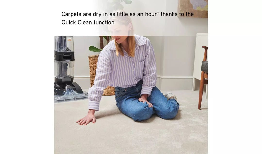 Vax ECB1SPV1 Platinum Power Max Carpet & Upholstery Upright Washer