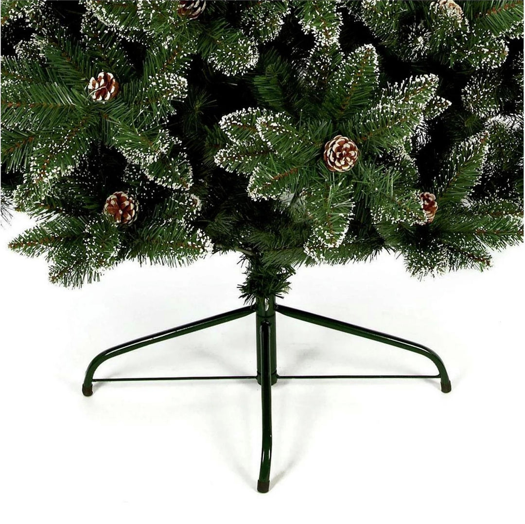 Premier Decorations 6ft Tipped Mountain Pinetree - Green