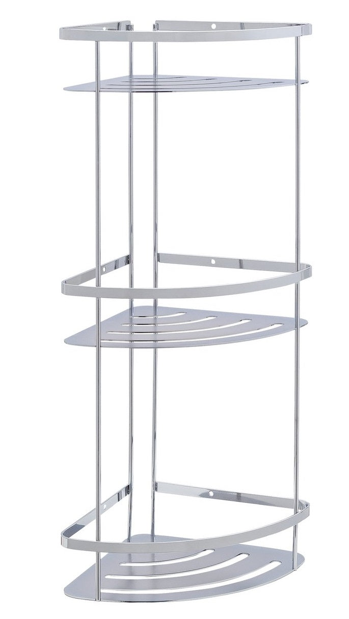 Argos Home Flat Plate 3 Tier Bathroom Corner Caddy GED Outlet