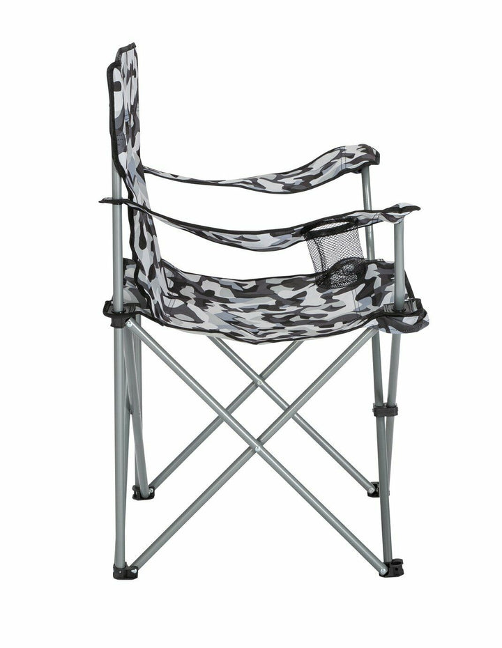 Home Adults Steel Folding Chair - Camo