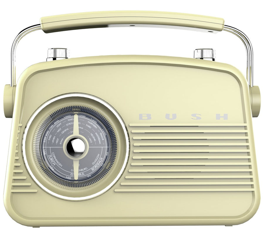 Bush Retro Mini FM Radio - Cream