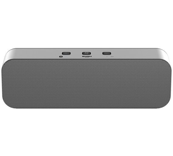 Bush Large Wireless Speaker - Silver