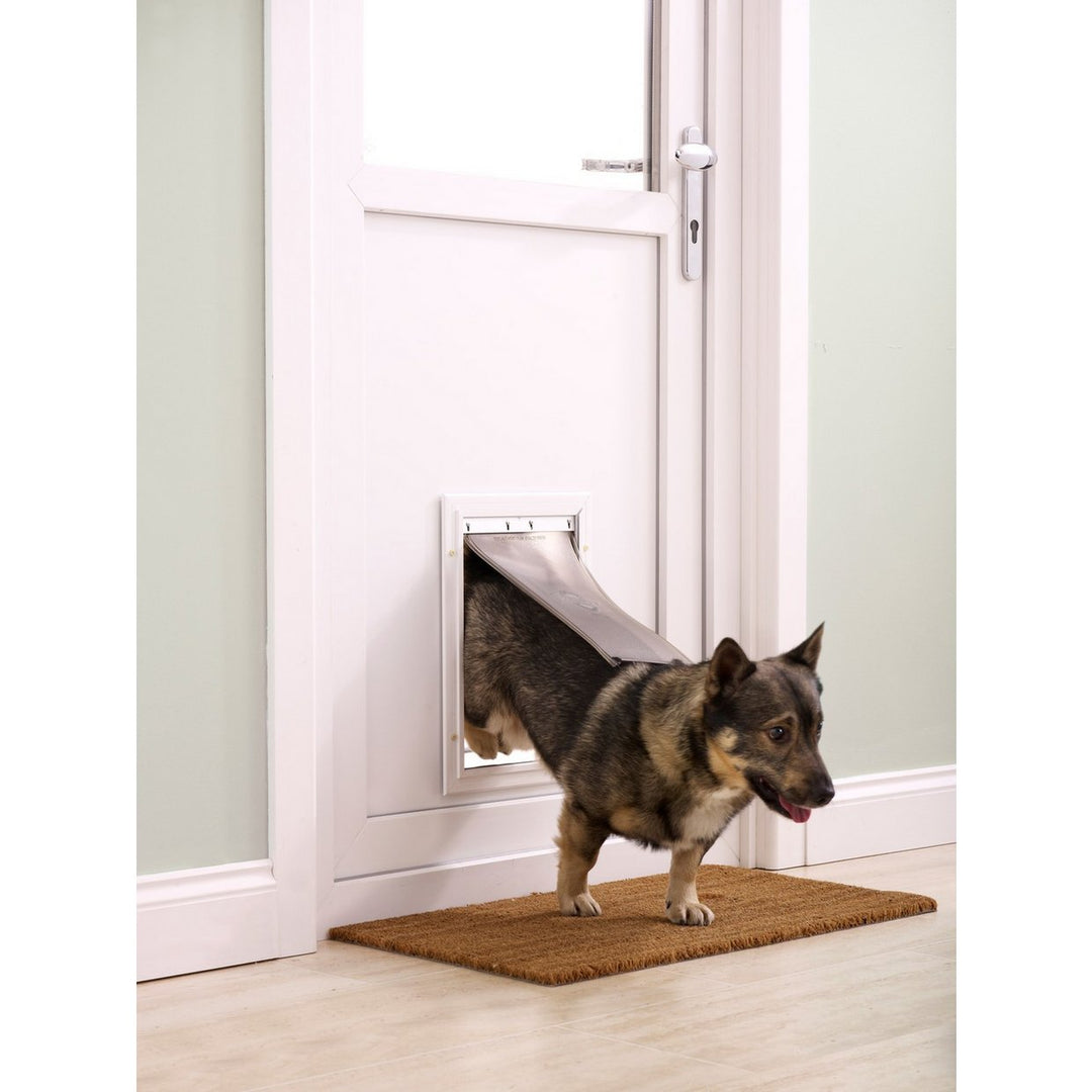 PetSafe Staywell Aluminium Medium Pet Door - White
