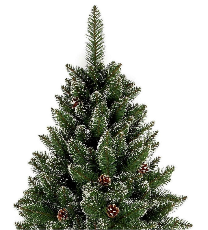 Premier Decorations 6ft Tipped Mountain Pinetree - Green