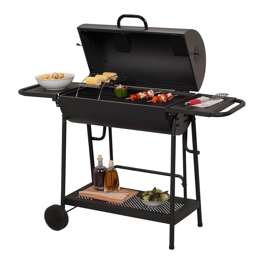 Deluxe Lovo Charcoal Party BBQ - Black