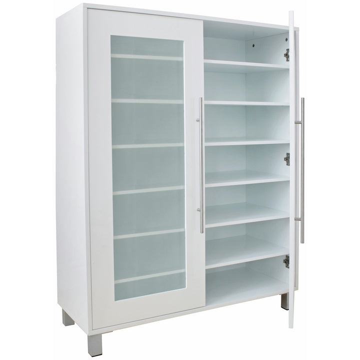 Home 2 Door Lydiard Storage Shoe Cabinet - White