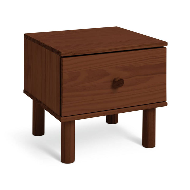 Habitat Akio 1 Drawer Bedside Table - Walnut