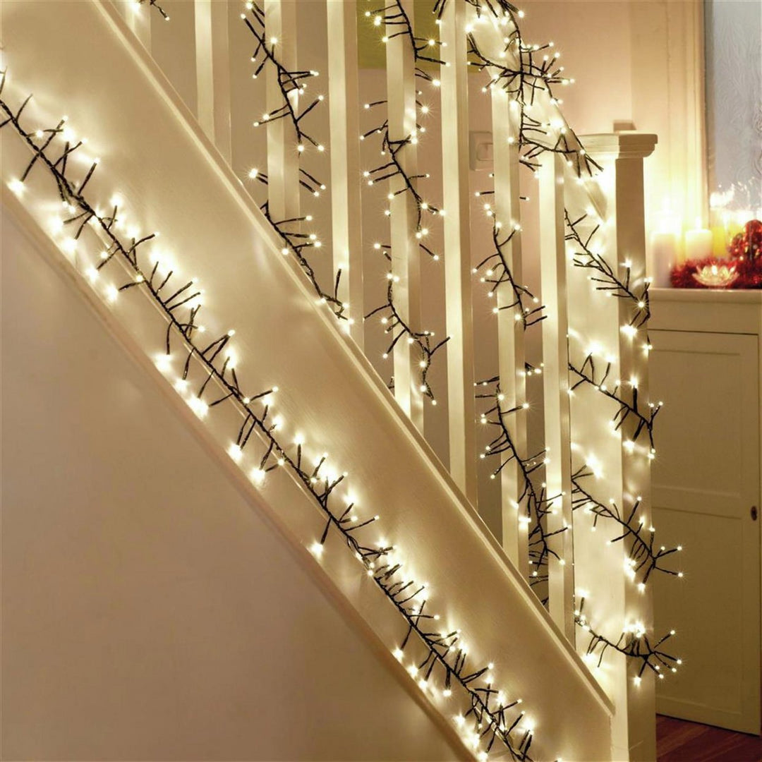 Premier Decorations 960 LED Multi Cluster Lights - Warm White