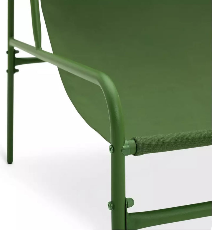 Habitat Teka Metal Garden Chair - Green