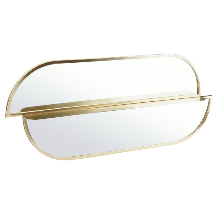 Habitat Pill Wall Mirror - Gold