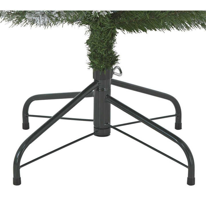 Habitat 6ft Pre-Lit Snow Tipped Pencil Christmas Tree - Green