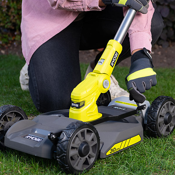 Ryobi RY18LMC30A-120 ONE+ 30cm 3-in-1 Mower Kit (1 x 2.0Ah) 18V
