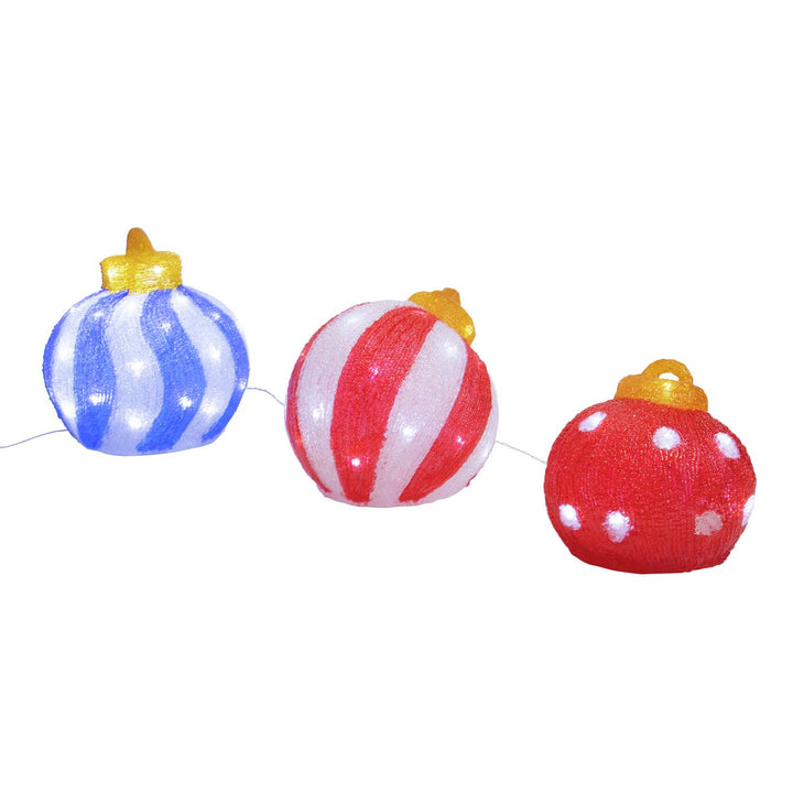 Home Light Up Bauble Christmas Decorations