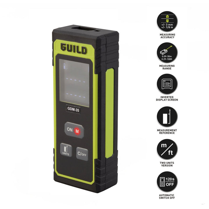 Guild 30m Laser Measure