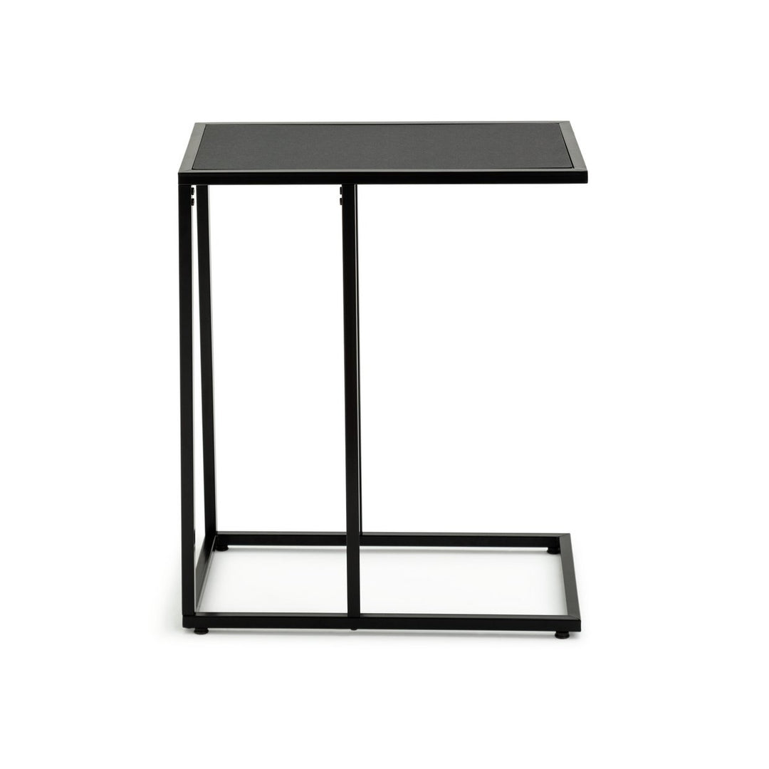 Habitat Loft Living C Shape End Table - Black