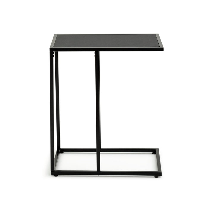 Habitat Loft Living C Shape End Table - Black