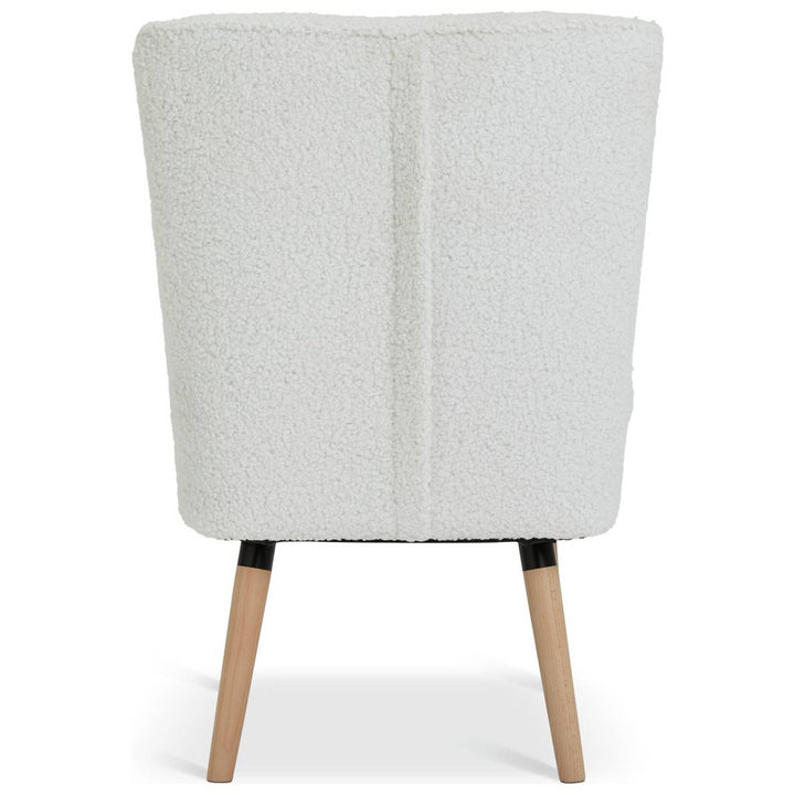 Habitat Eppy Boucle Chair - Cream