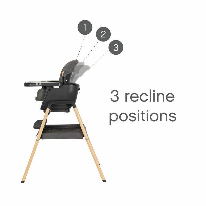 Nova Evolutionary Highchair - Oak Grey