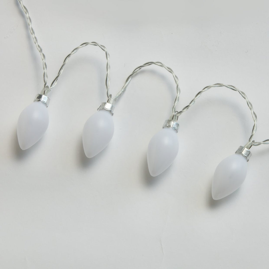 NEEDS WEIGHING Habitat 60 Warm White Large LED Bulb Christmas Tree Lights