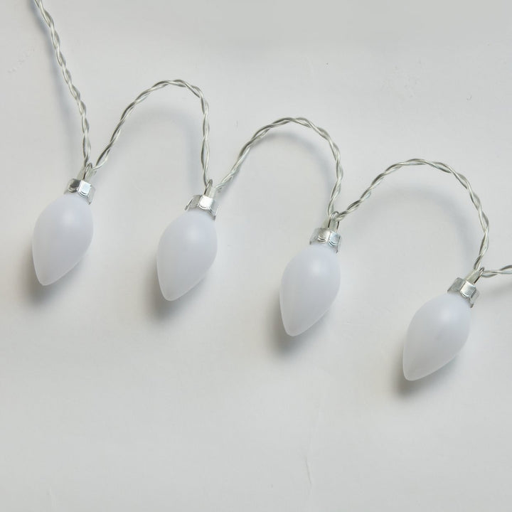 NEEDS WEIGHING Habitat 60 Warm White Large LED Bulb Christmas Tree Lights