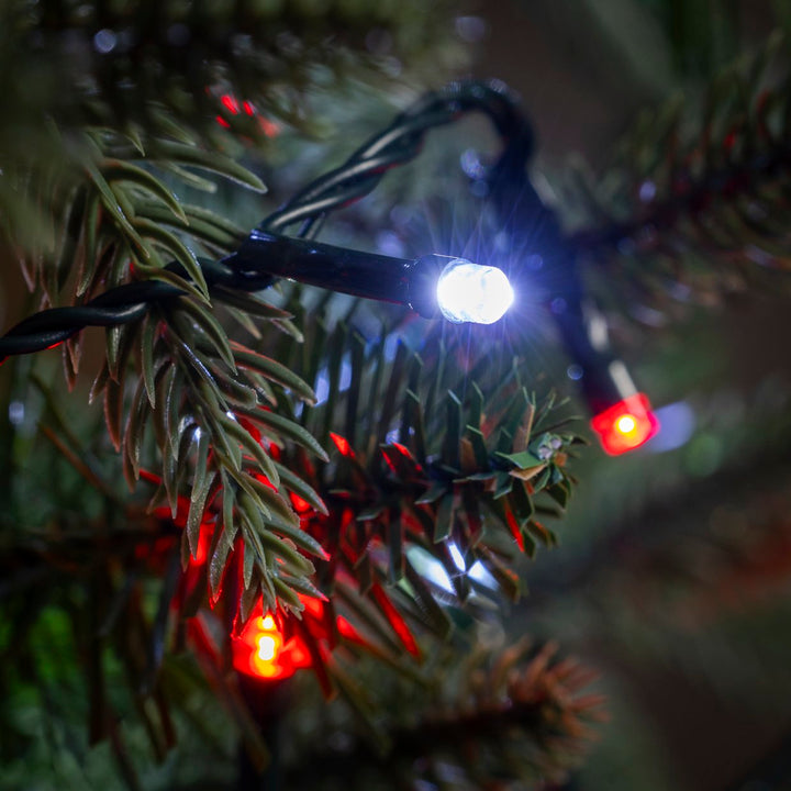 Habitat 480 Red & White LED Christmas Tree Lights - 33.7m