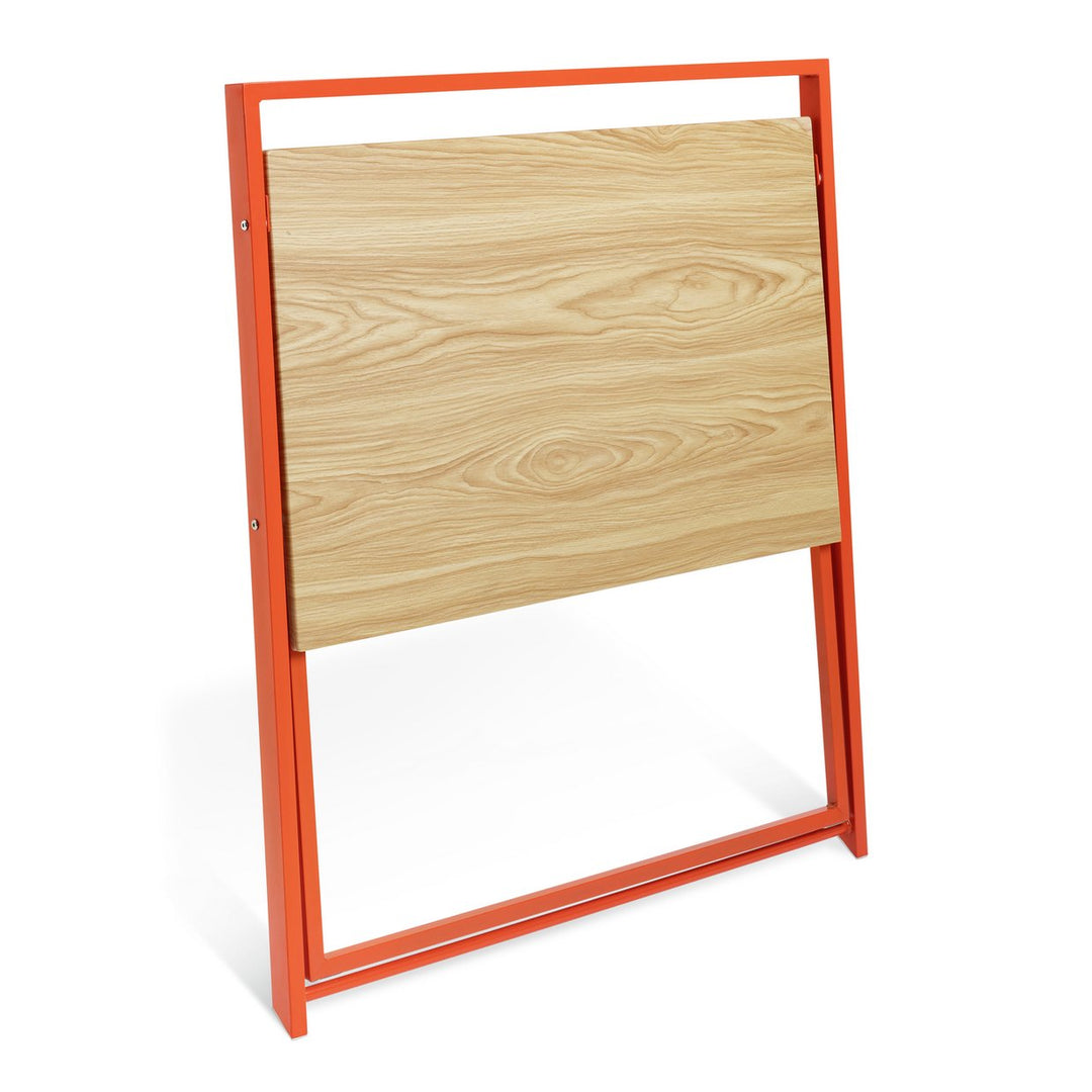 Habitat Compact Folding Office Desk - Red