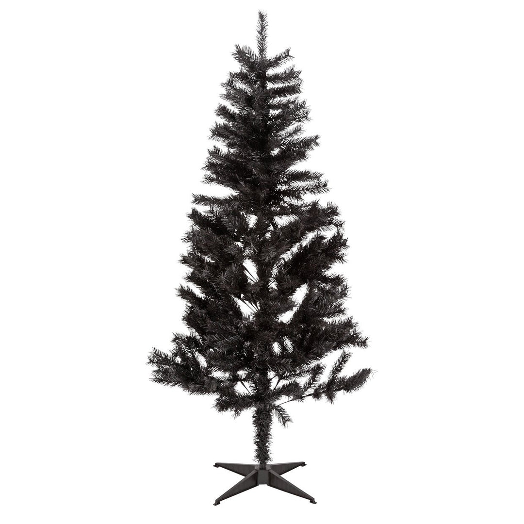 Habitat Black Lapland Christmas Tree - 6ft